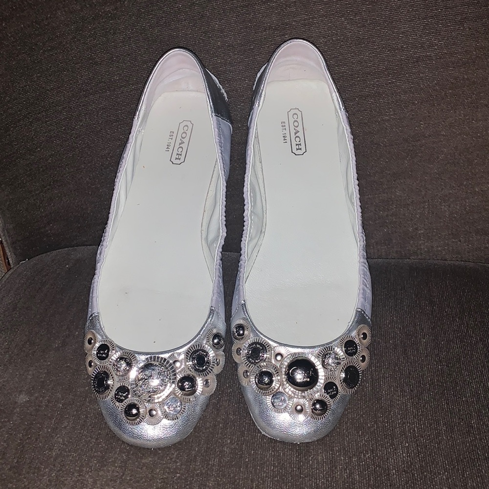 COACH Venus Ballet Flats Sz 9 B
